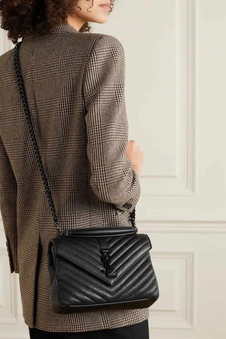 Ysl Collage BlackMedium Shoulder Bag With Original Box & Dust Cover - Image 4