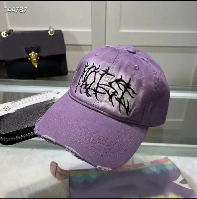 Bottom Law Premium Purple Denim Premium Unisex Cap (With Safety Box)