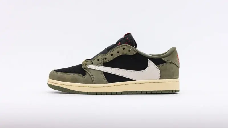 Travis Scott x Air Jordan 1 Low OG SP Black Olive Fix