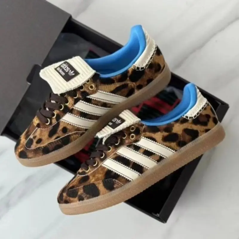 Adidas X Wales Bonner Samba Leopard Pony 528 - Image 2
