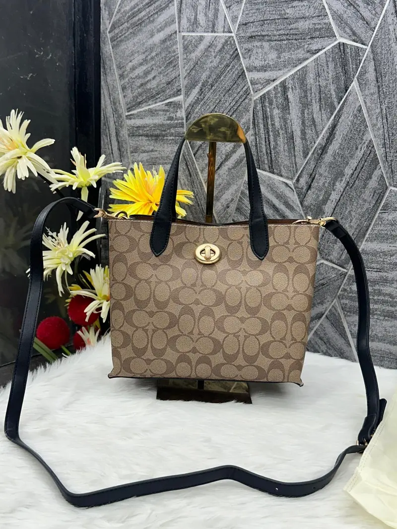 Coach Willow Apricot-Black Medium With DustCover - Image 2