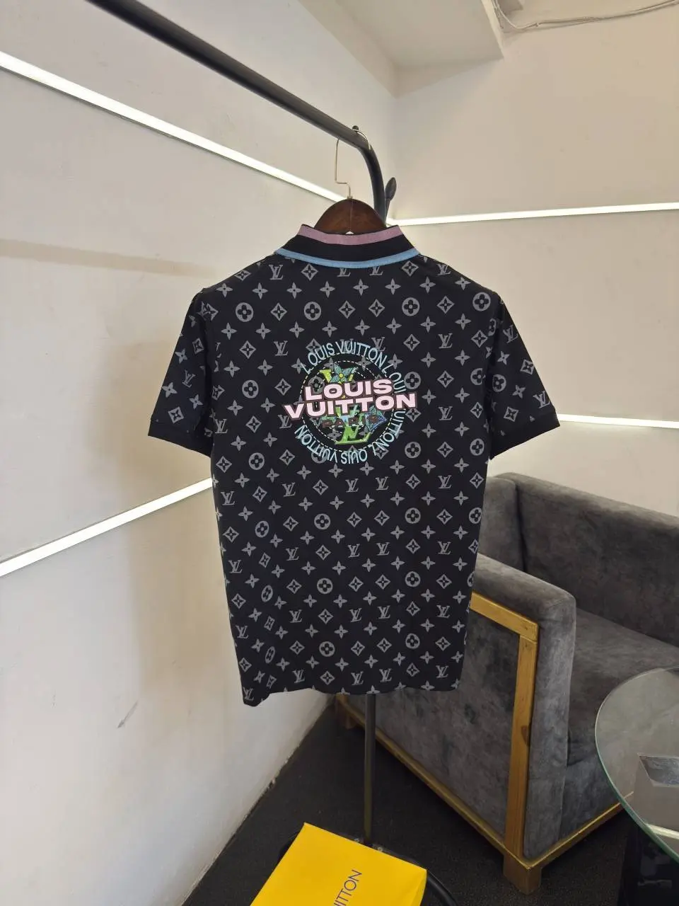 Louis Vuitton turkey imported box pack polo black - Image 3