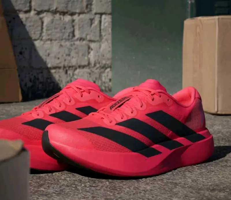 Adidas Adizero EVO SL Shoes Lucid Red Core Black - Image 6