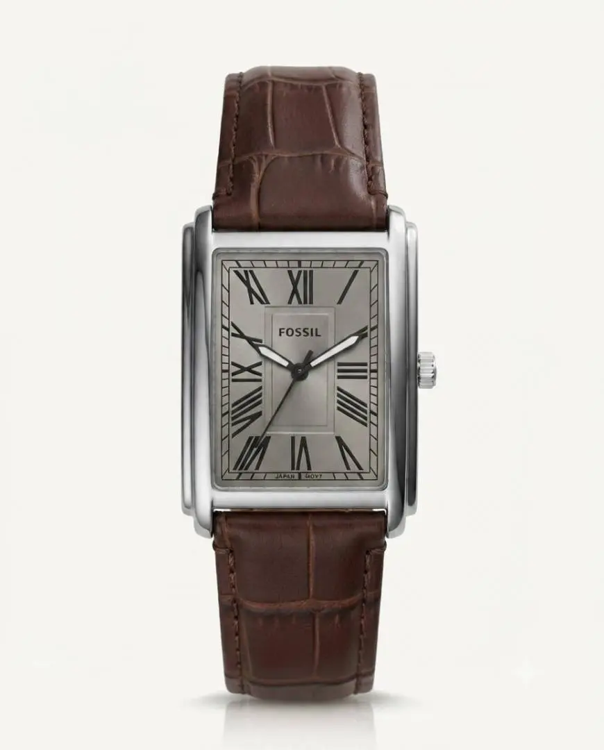 Fossil il Carraway FS6078 Brown Grey Dial