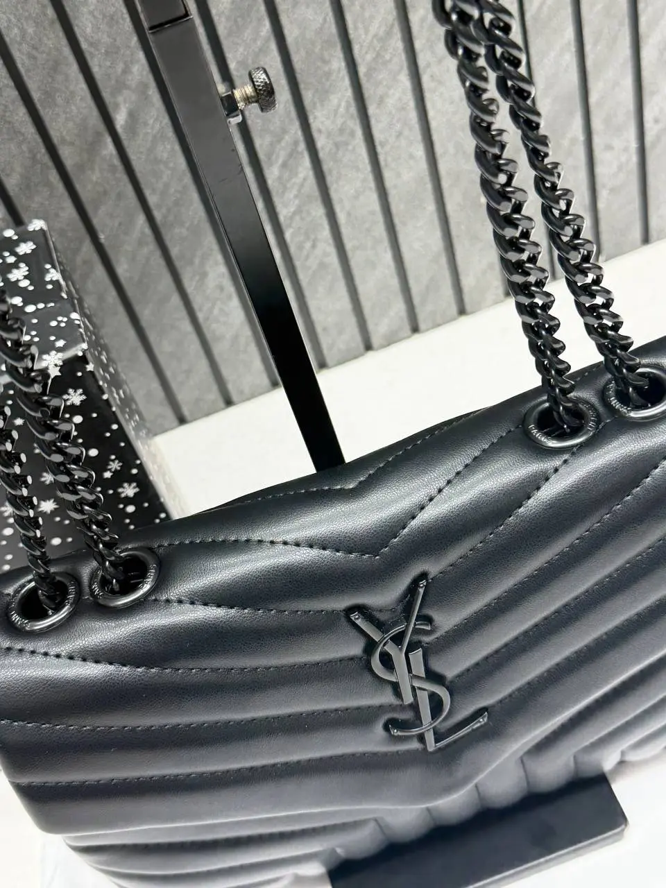 Ysl Lou Lou Medium Size 8802 Shoulder Bag With Original Box & DustCover Packing - Image 6