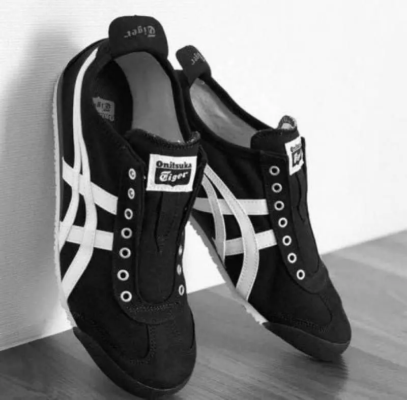 Onitsuka Tigar Slip On Black White - Image 2