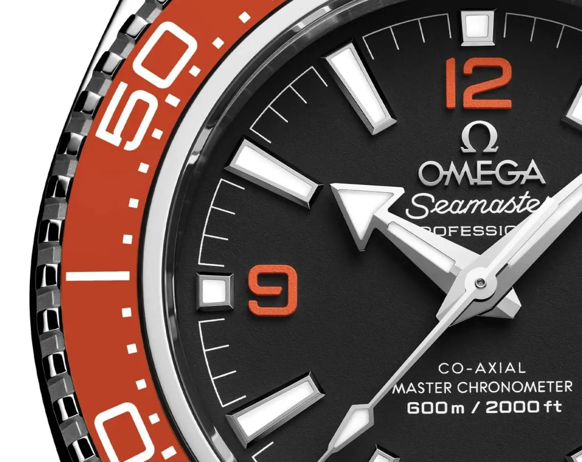 Omega Seamaster Planet Ocean 600M Co-Axial Master Chronometer metal Silver orange black - Image 5