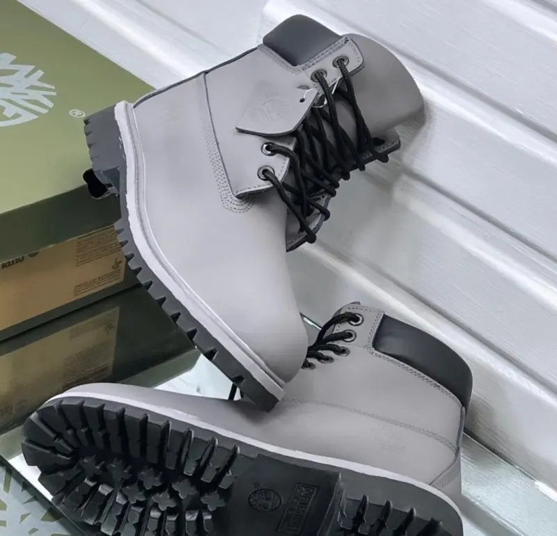 Timberland Long boots Grey - Image 2