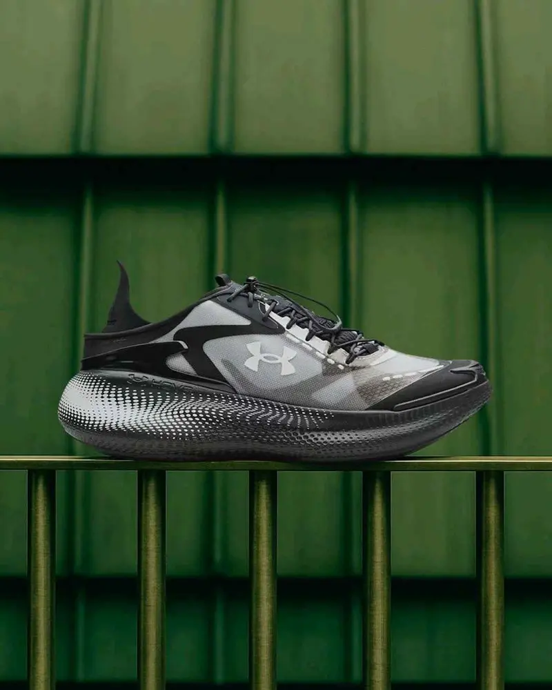 UA Echo SlipSpeed Black White - Image 7