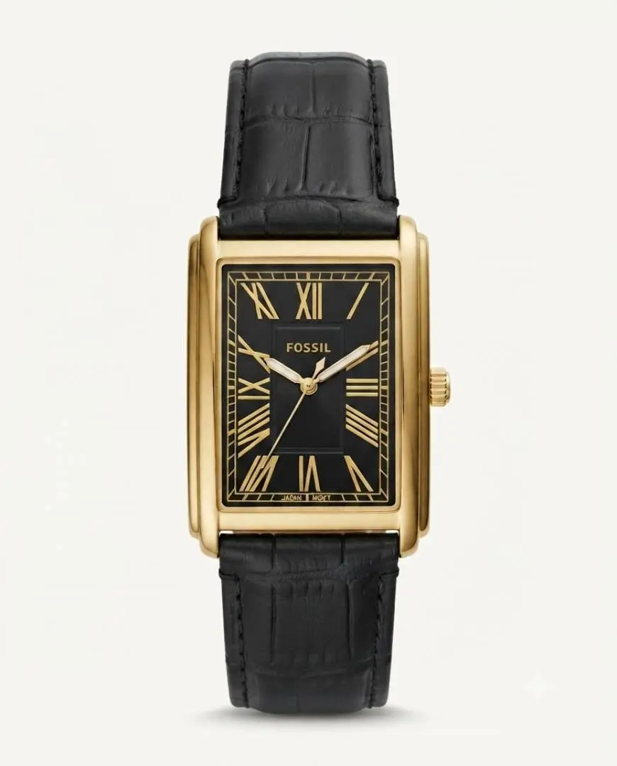 Fossil il Carraway FS6078 Black Gold Dial