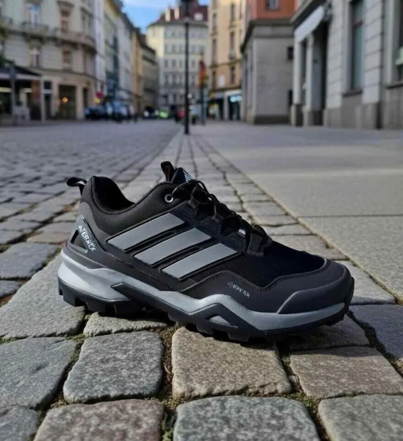 Adidas Terrex Skychaser Gore-Tex Hiking Black Grey 995 - Image 4