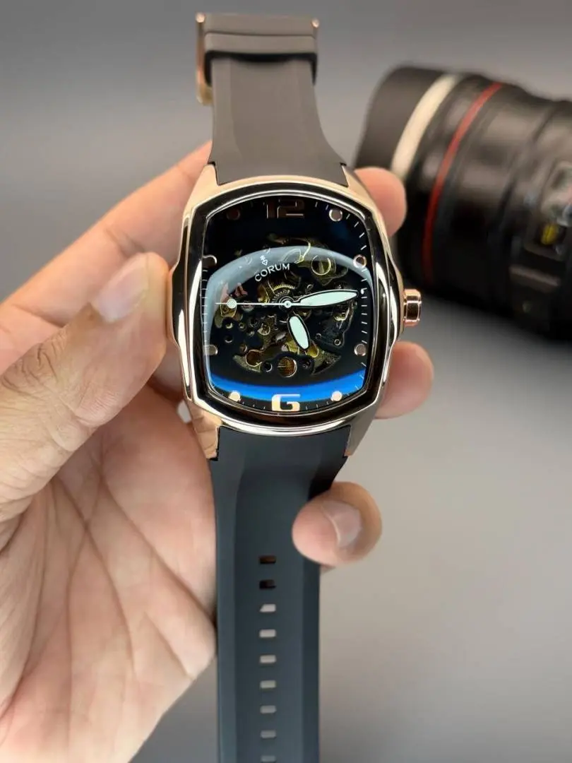 Corum Automatic Black RoseGold 035