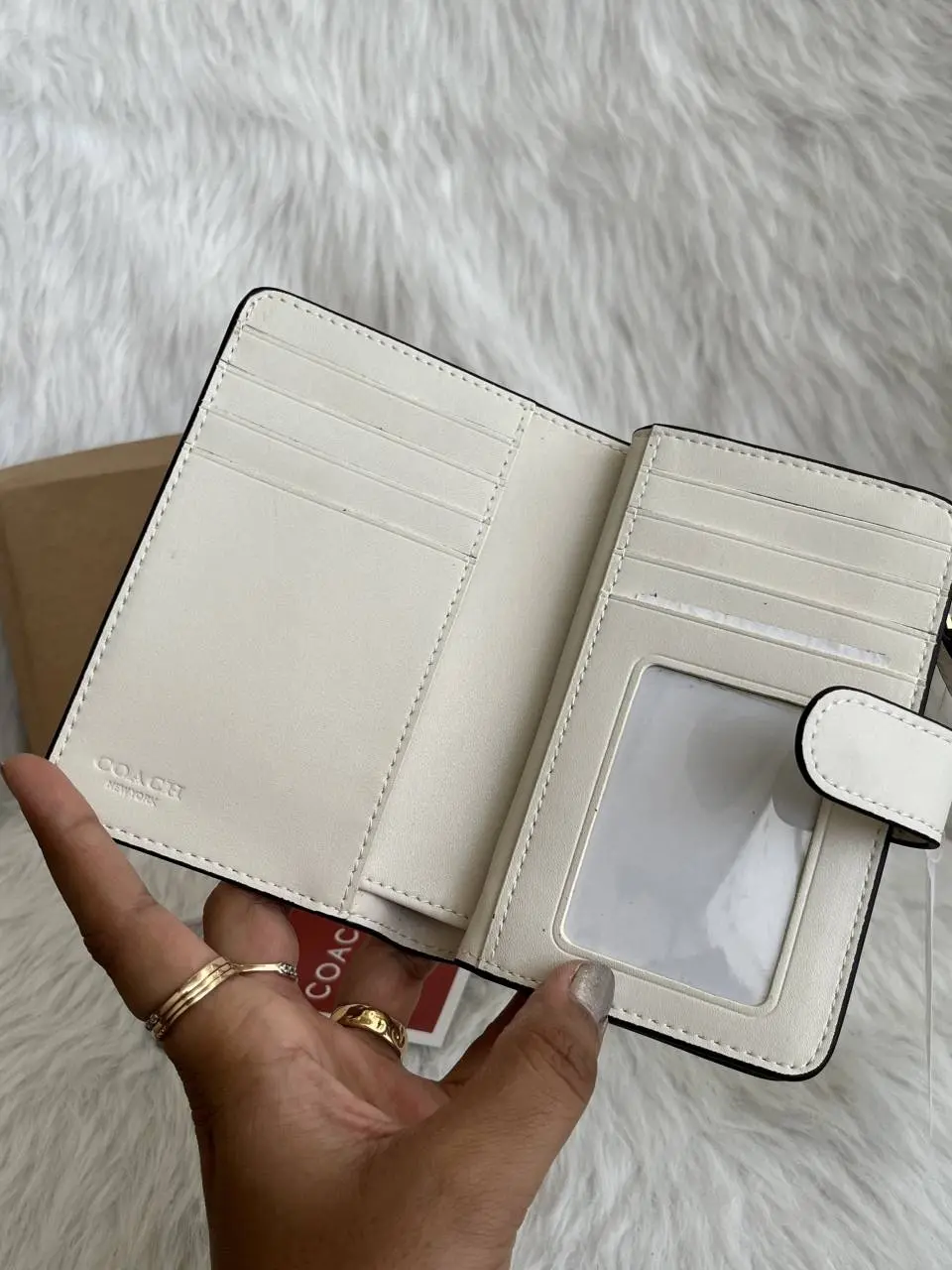 Coach 2-9 Premium Flap Wallet With OriginalBox DustCover Highend Coded - Image 6