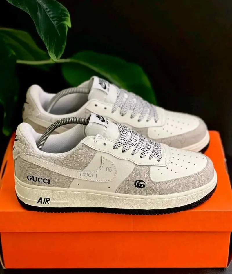 Nike AirForce Low Guchii Print - Image 2