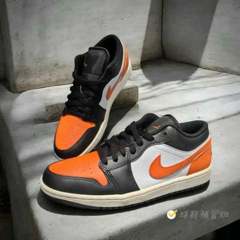 AIR JORDAN 1 LOW BLACKSTARFISH-WHITE-SAIL - Image 5