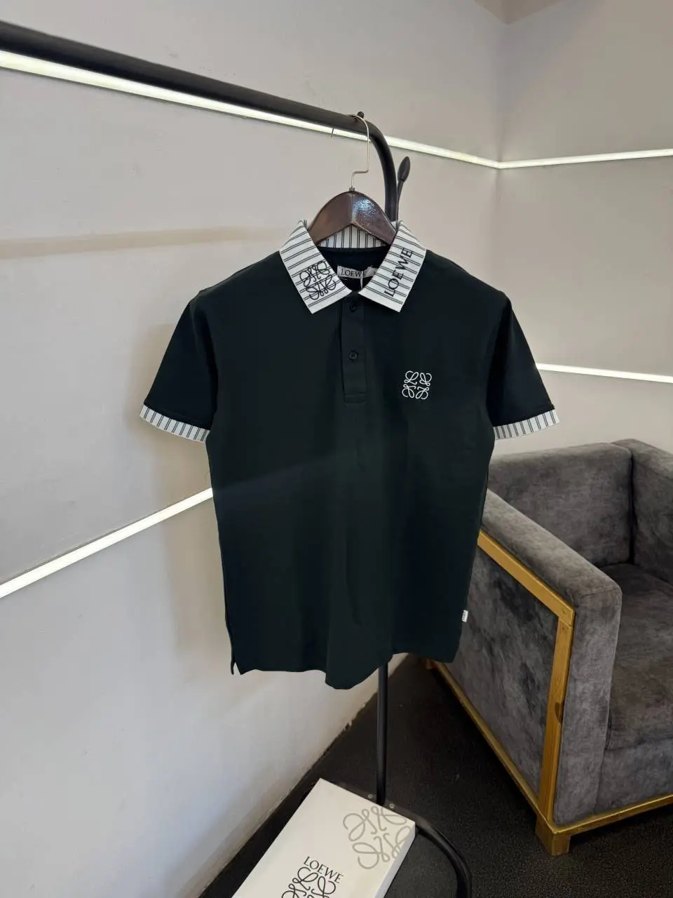 Loew e box pack imported polo tshirt green
