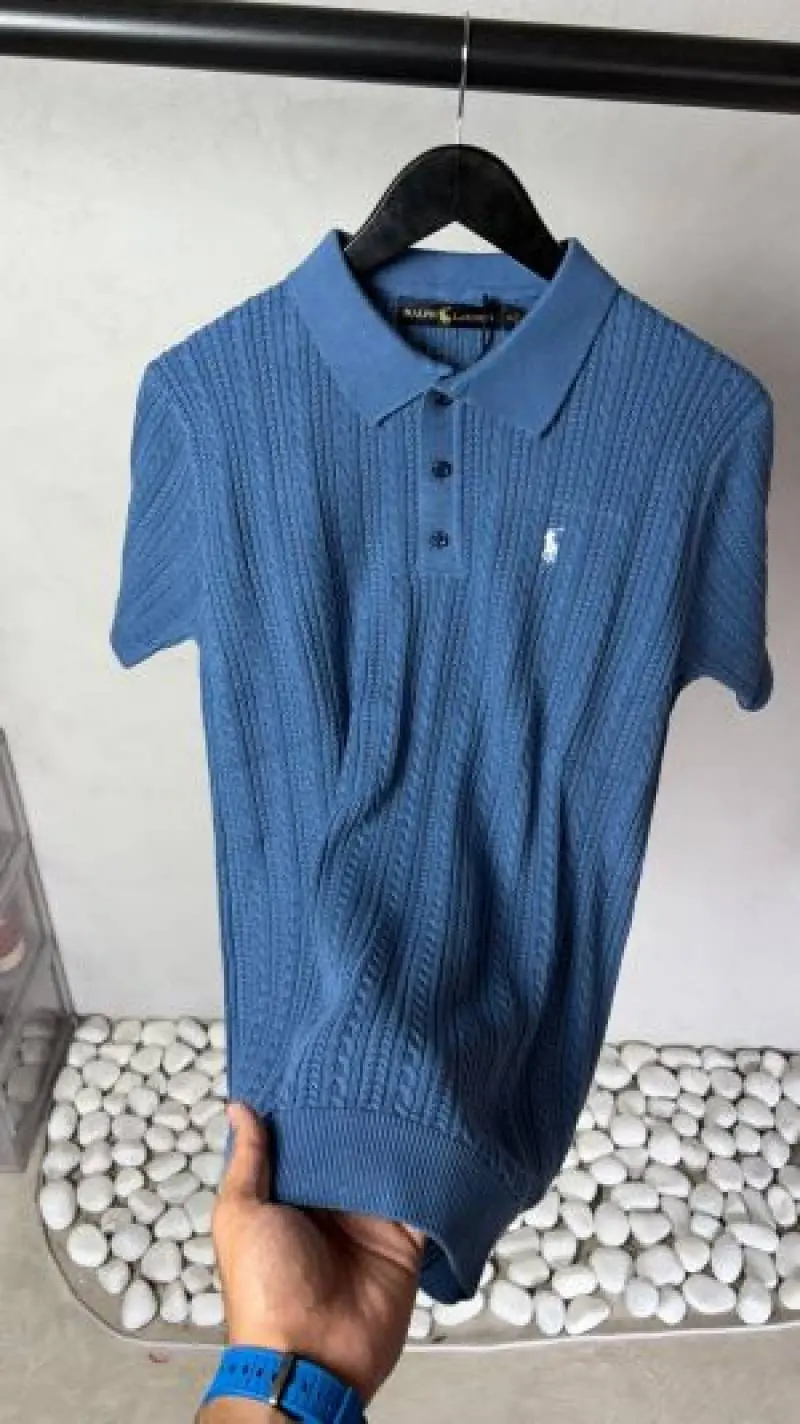 Ralph Lauren Premium Knit Polo T-Shirt 2022 - Image 2