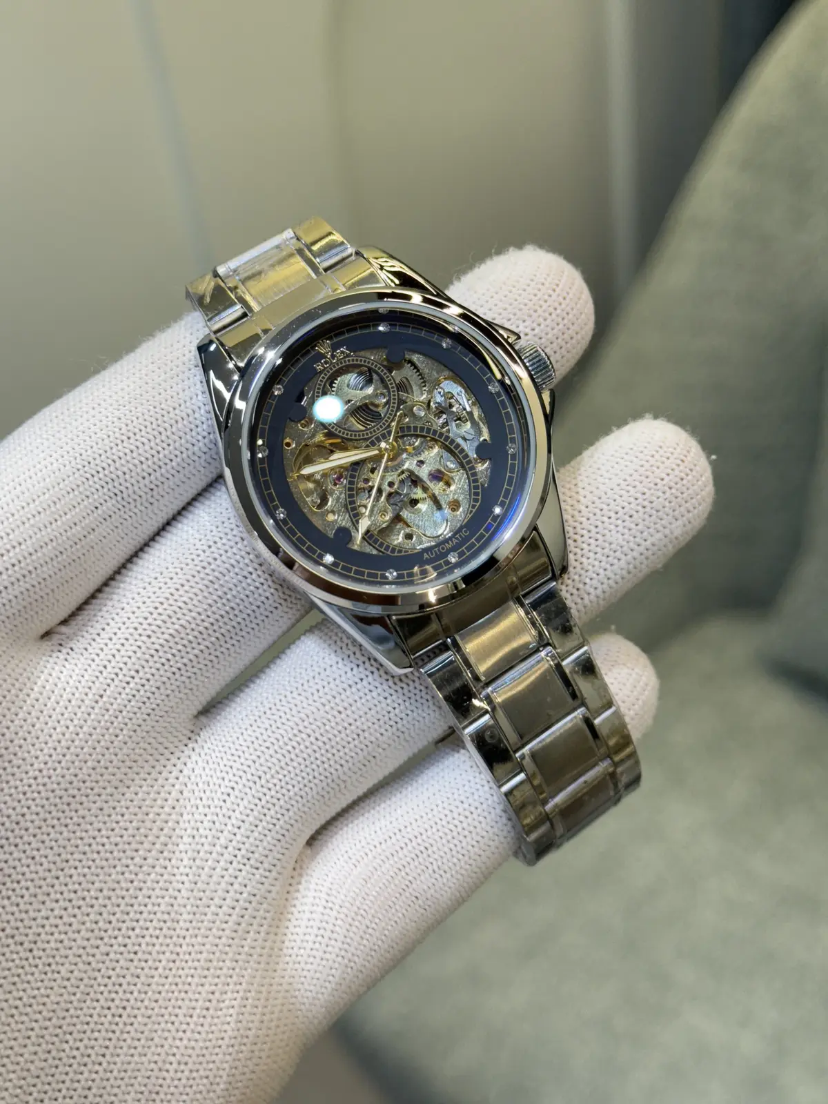 Rolex Automatic SilverBlack - Image 2