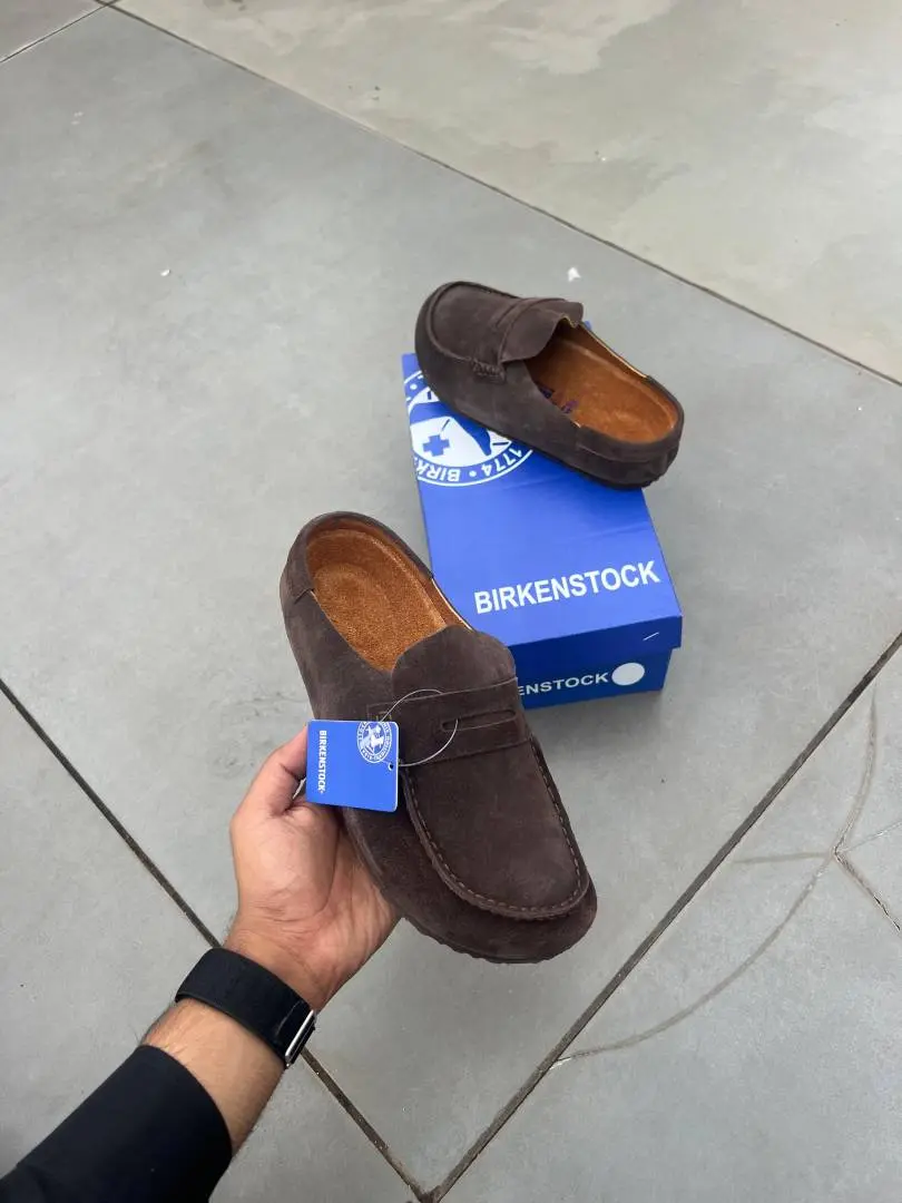 Birkenstock Naples Wrapped Suede Wine
