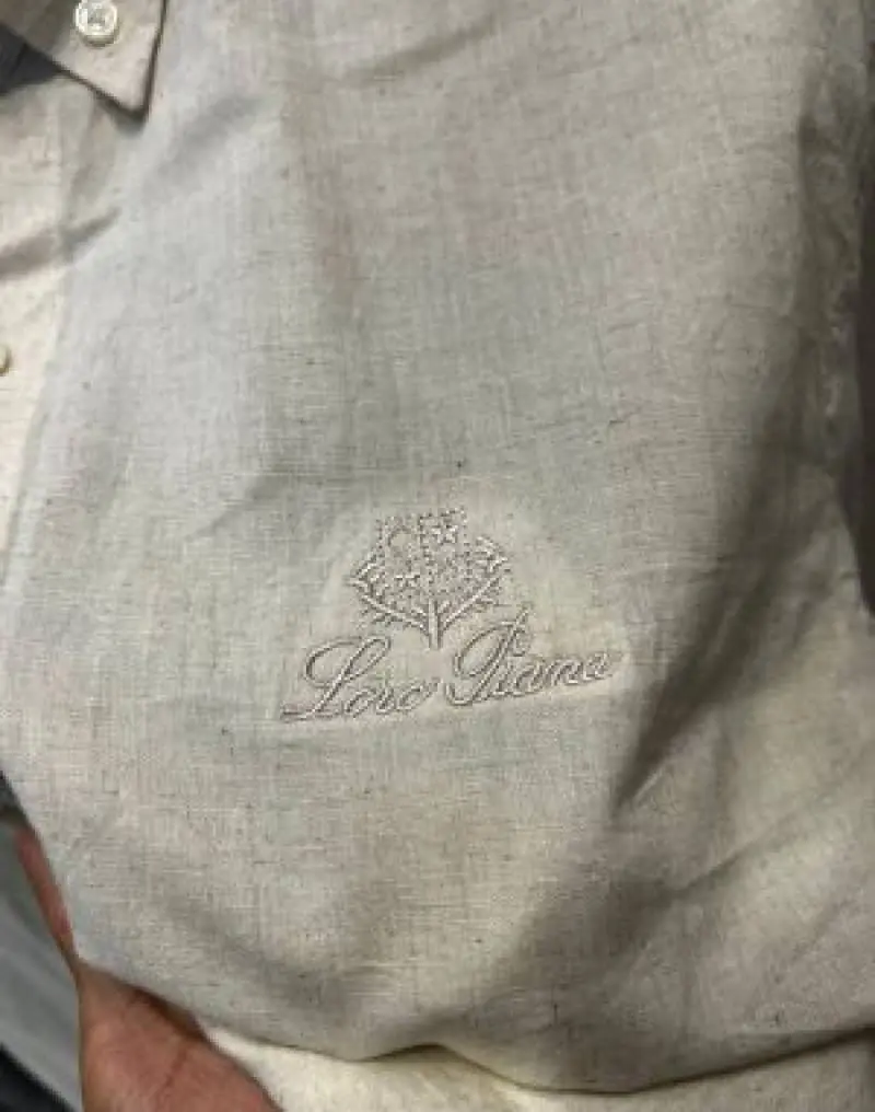 LORO PIANA IMPORTED STORE ARTICLE SHIRT leelan fabric - Image 3
