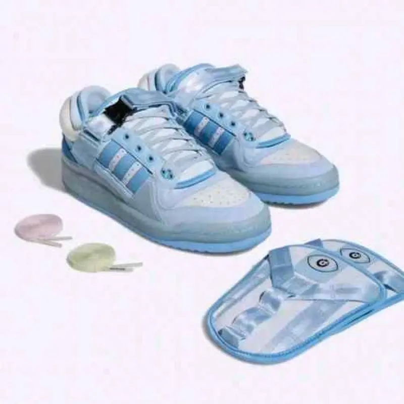 Adidas Fourm Bad Bunny TINT BLUE - Image 4