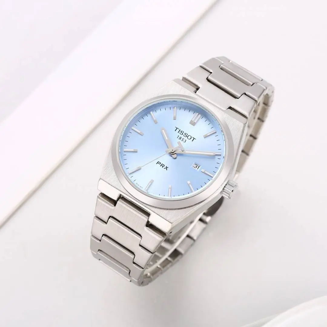 Tissot 1853 Prx Silver-Sky-Blue Plain
