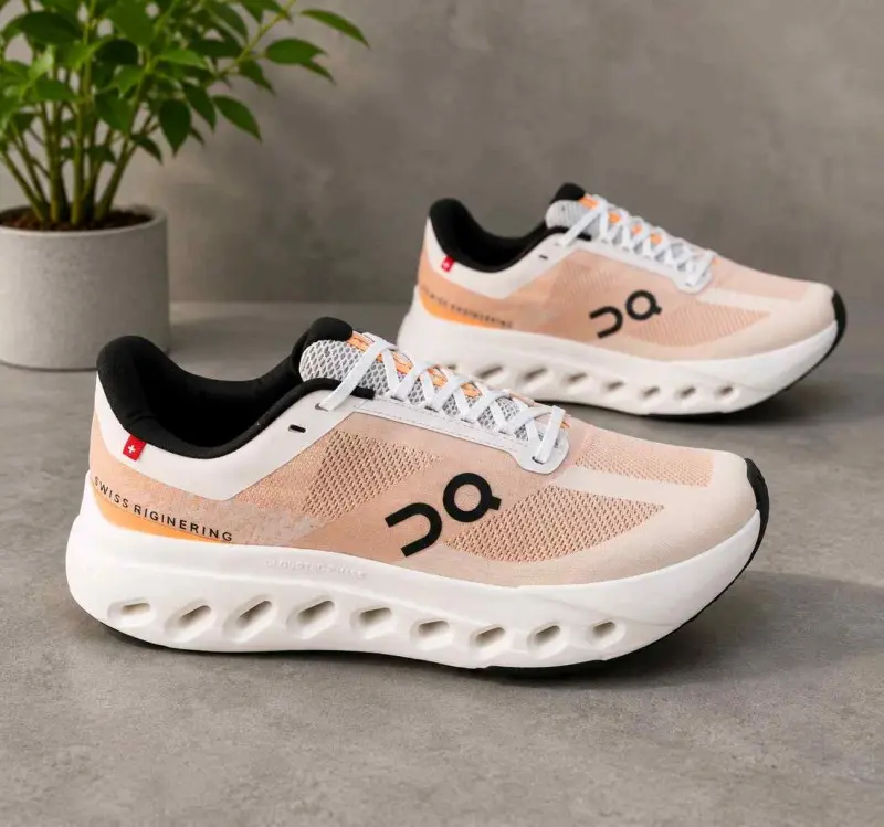 On Cloudsurfer Next Tangerine Ivory 6069 - Image 5