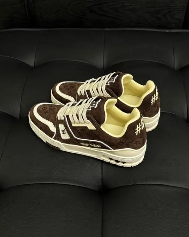 TYLER THE CREATOR X LOIUS VUTTON TRAINER MOCHA - Image 6