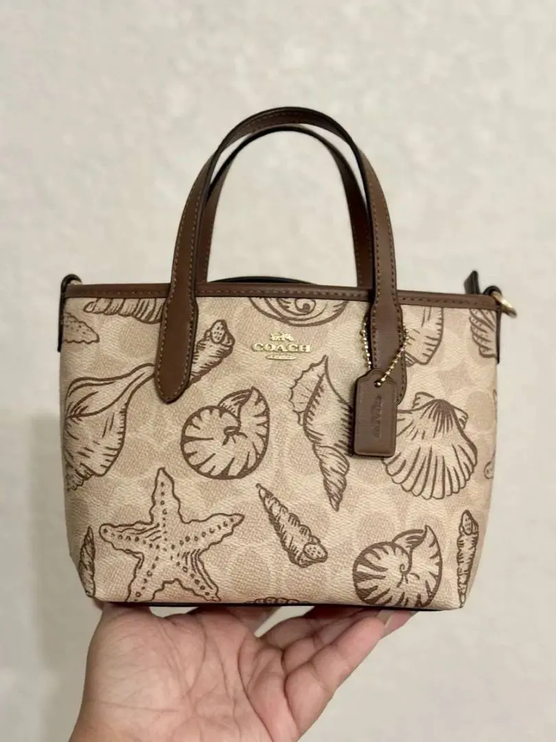 Coach City Tote Mini ShellEdition With OriginalBox DustCover Highend - Image 6