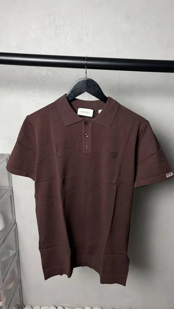 Gucci Premium Knit Polo T-Shirt 1781 - Image 2