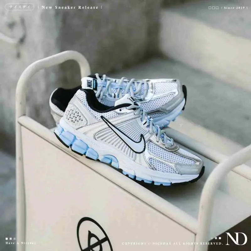 Nike Zoom Vomero 5 White Pure Platinum Blue 2561 - Image 5