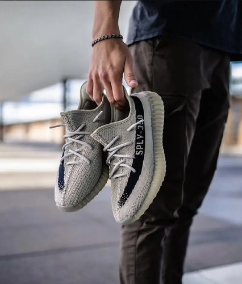 Adidas YEEZY 350 V2 SLATE SEMI UA WITH FULL KIT - Image 3