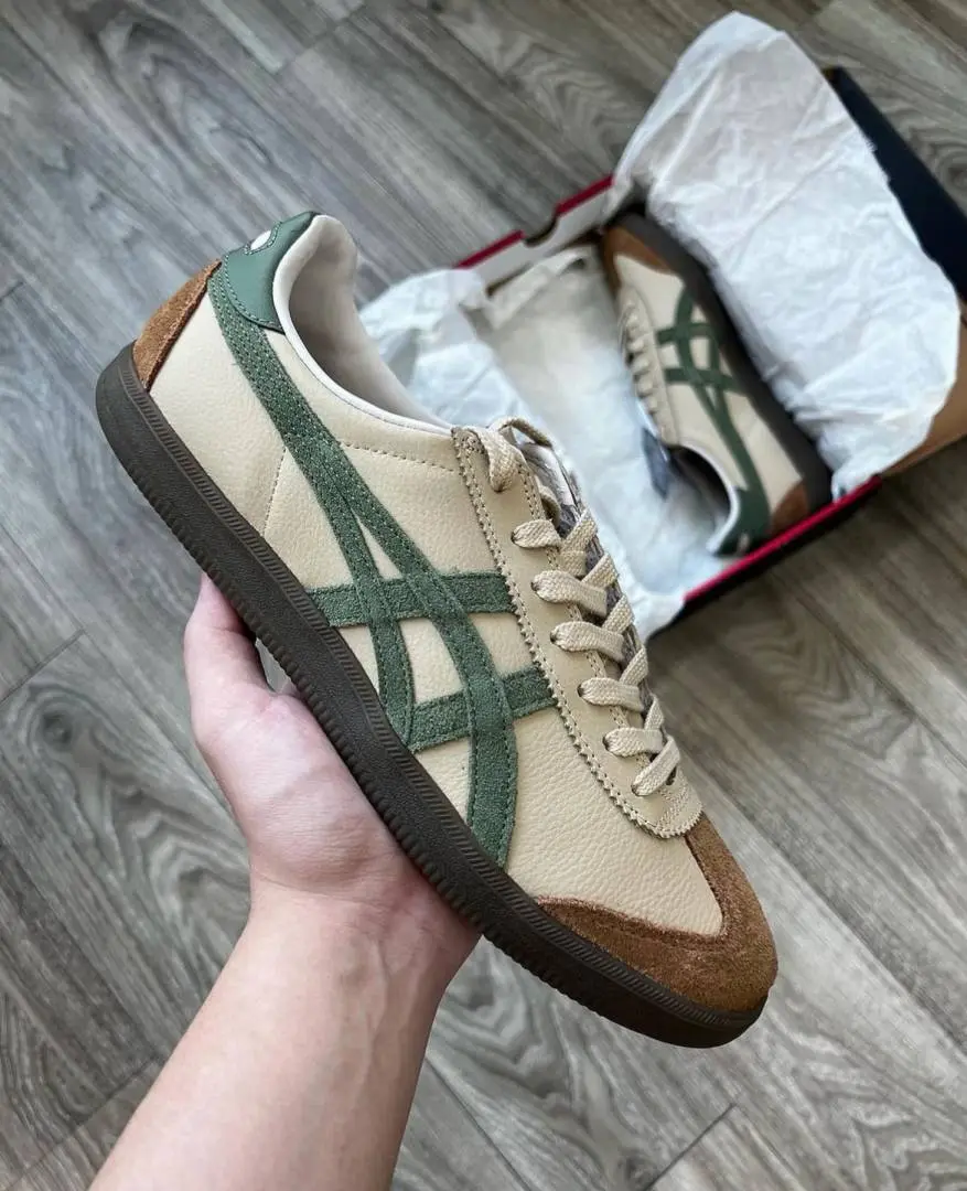 tokuten beige grass green