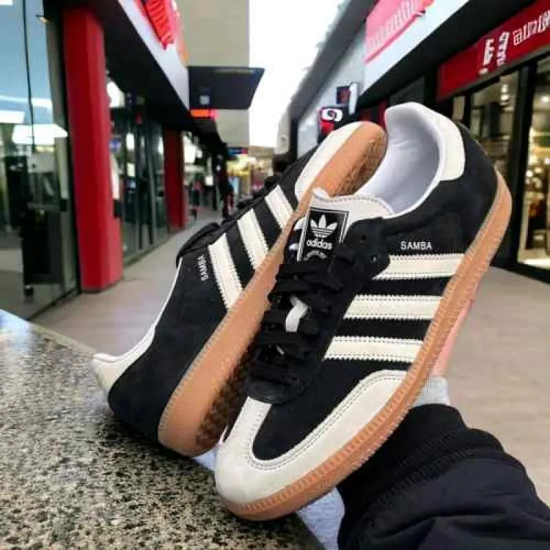 Adidas Samba Core Black Wonder White 1221 - Image 2