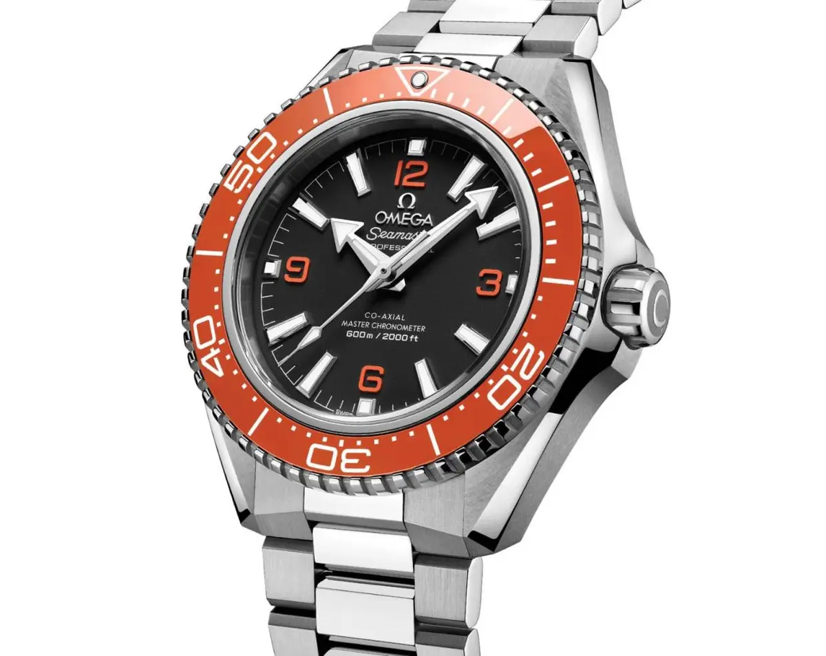 Omega Seamaster Planet Ocean 600M Co-Axial Master Chronometer metal Silver orange black - Image 7
