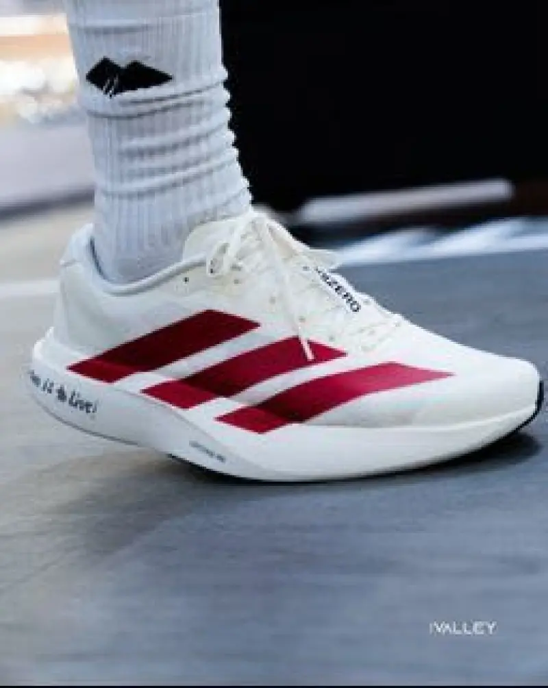 Adidas adizero evo sl white red - Image 13