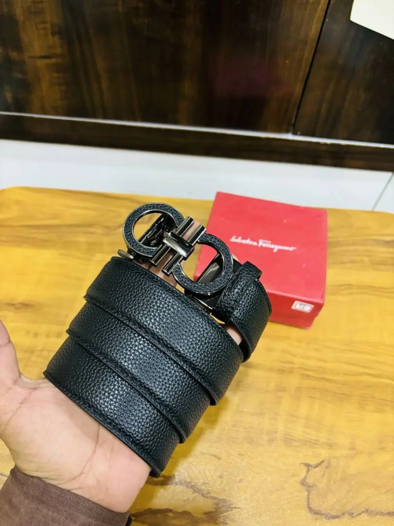 17 SF SALVATORE FERAGAMO PREMIUM QUALITY AUTOMATIC LOCK BELT - Image 3