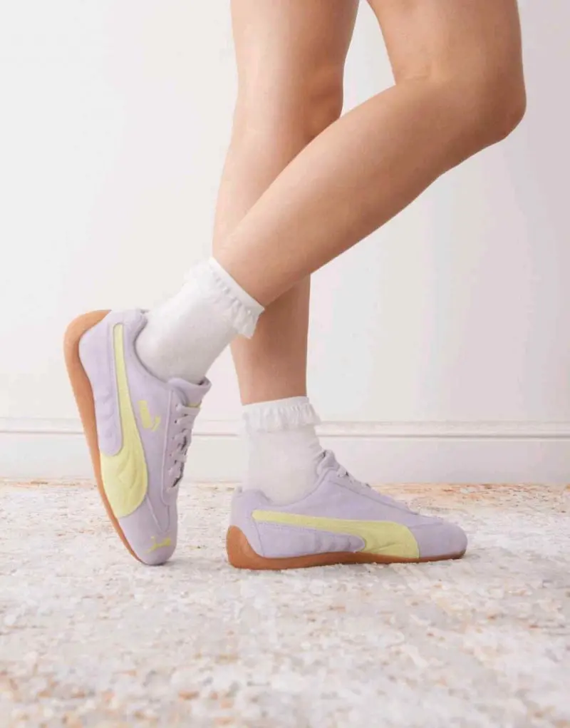Puma Speedcat OG LilacYellow Sneaker - Image 4