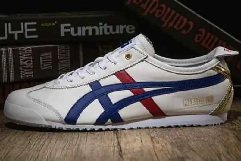 Onitsuka Tiger Mexico 66 White Blue Gold - Image 6