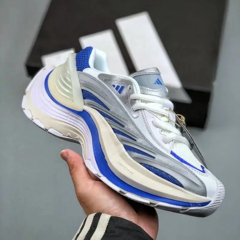 Adidas XLG White Blue--SALE - Image 2