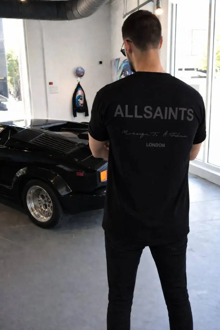 ALLSAINTS IMPORTED STORE ARTICLE T-SHIRT