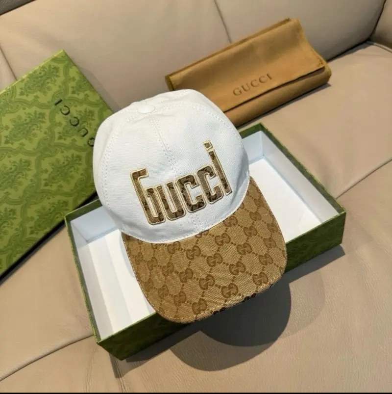 Gucci GG Monogram Premium Unisex Cap (With Safety Box) - Image 2