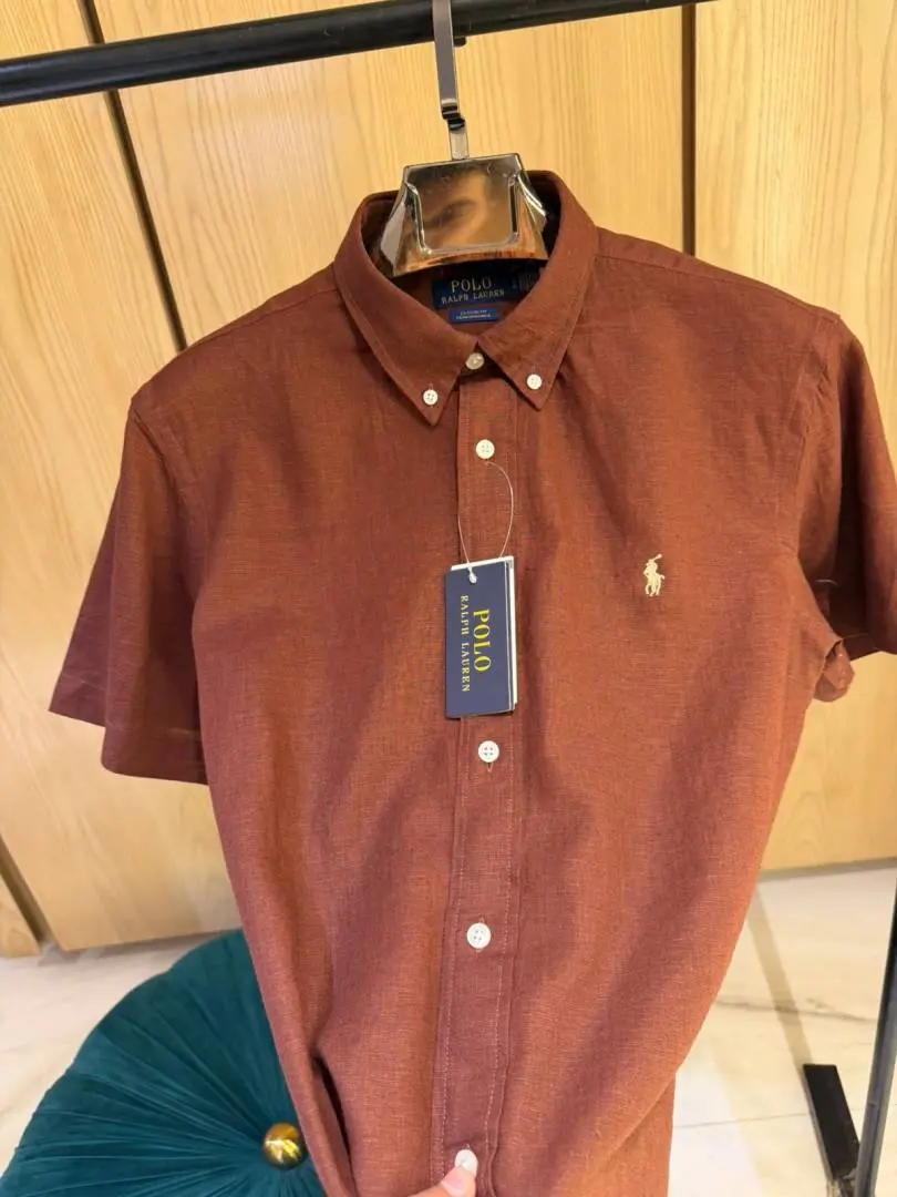 Ralph LAUREN P-OLO IMPORTED STORE ARTICLE SHIRT leelan fabric - Image 3