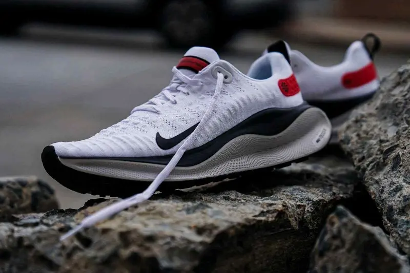 Nike ReactX Infinity Run 4 White Light Crimson - Image 9