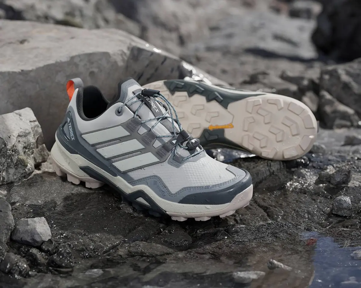 Adidas TERREX SKYCHASER GORE-TEX WHITE GREY - Image 2