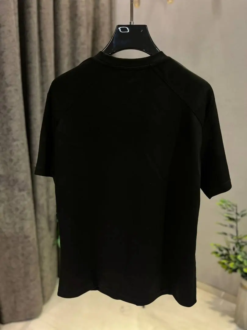 KOREAN IMPORTED HIGH DEMAND ARTICLE T-SHIRT BLACK - Image 5