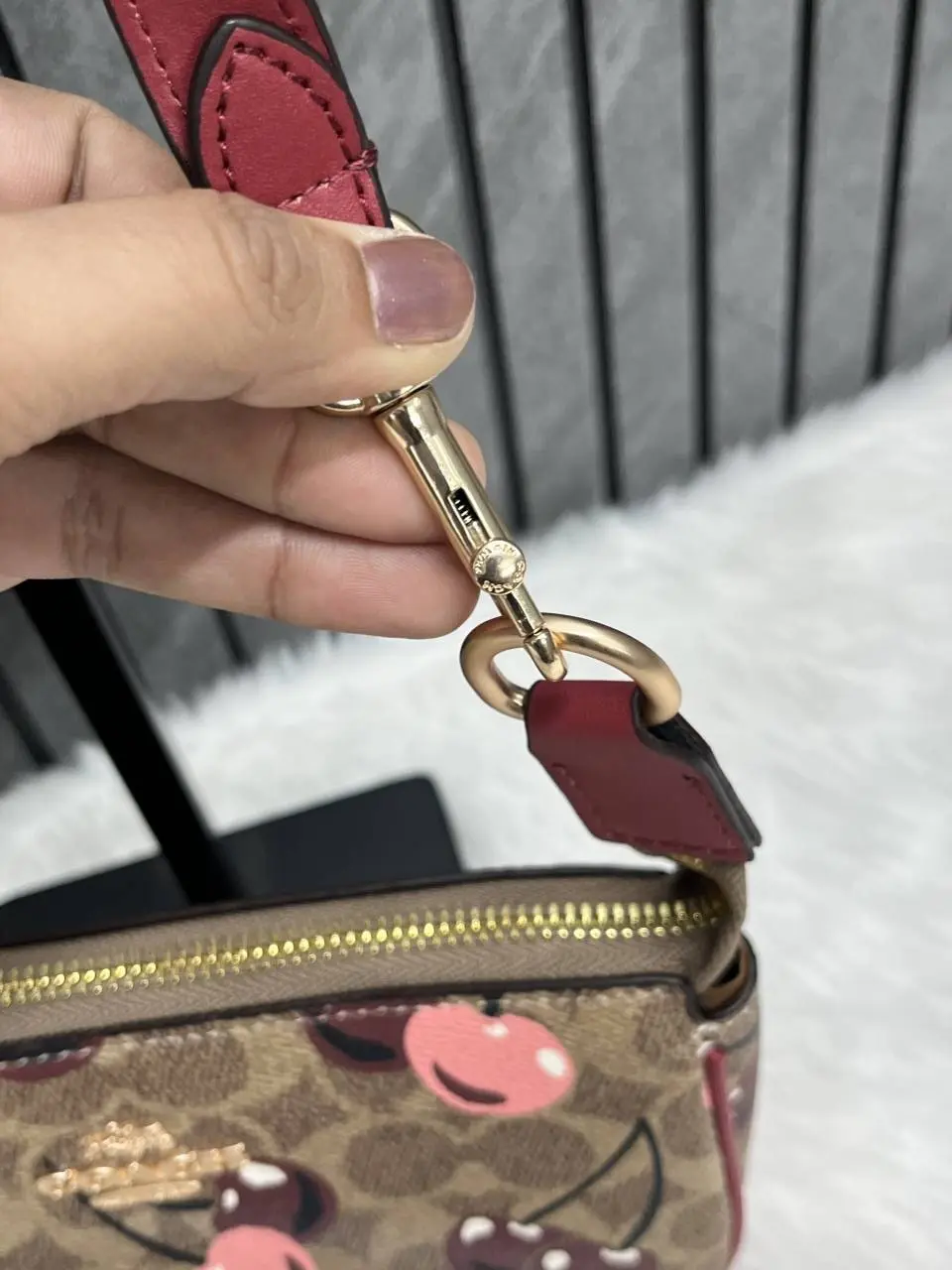 Coach Nolita 19 Highend With OriginalMagnetBox CherryCharm - Image 10
