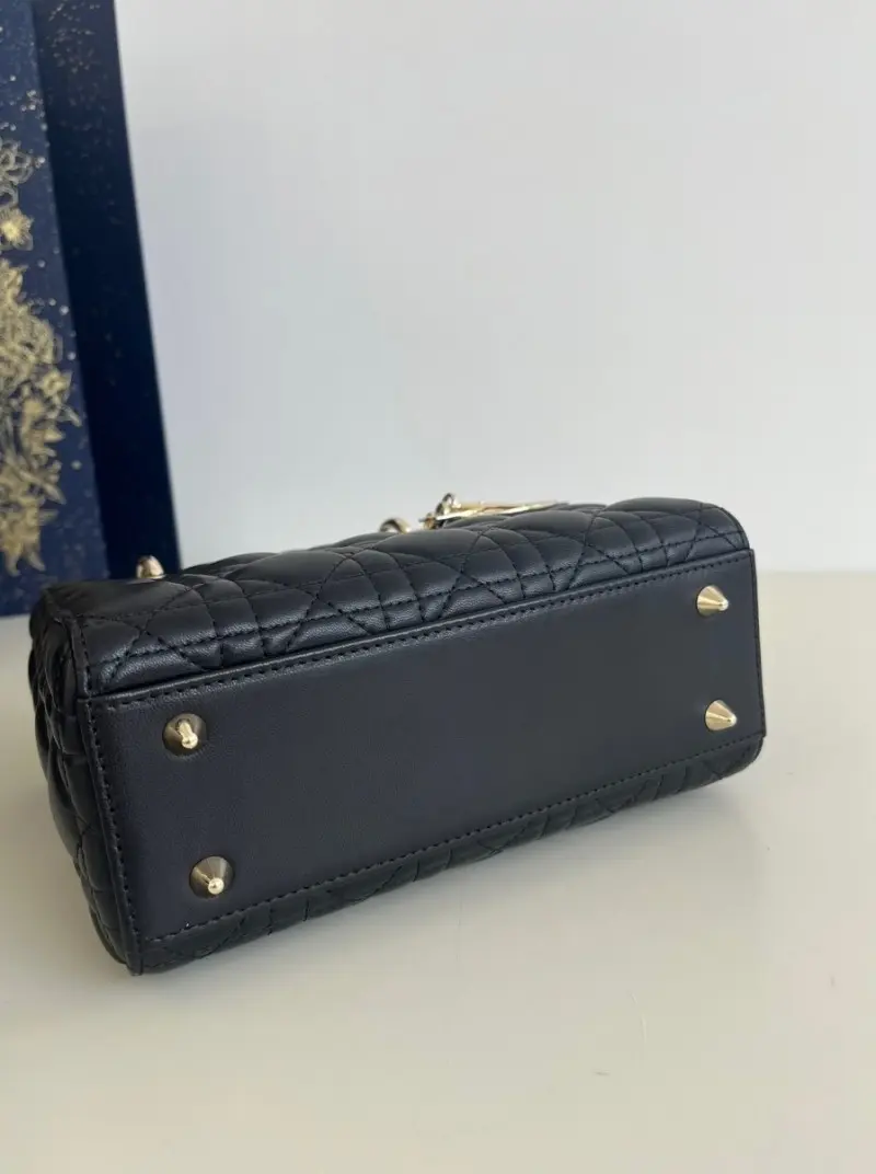 Dior Lady My ABC Gold With OG Box & Dust Bag (Black-733) - Image 6