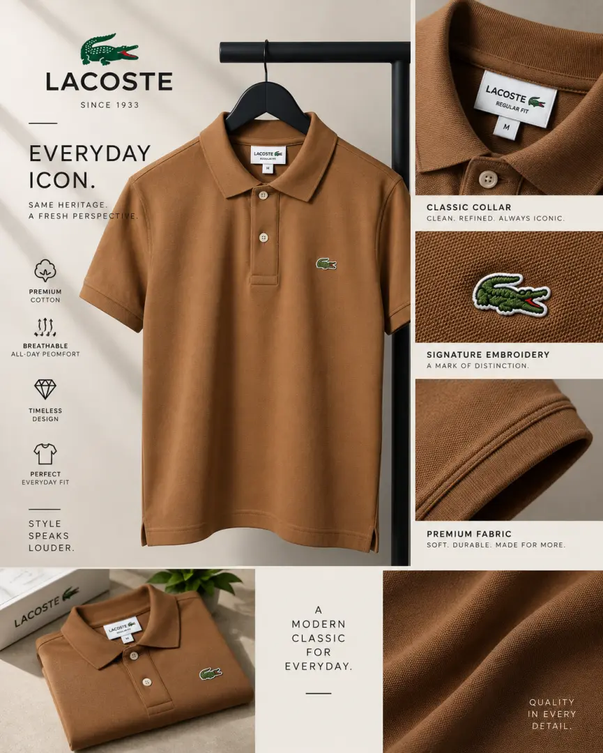 Lacoste Premium Polo T-Shirt 1572