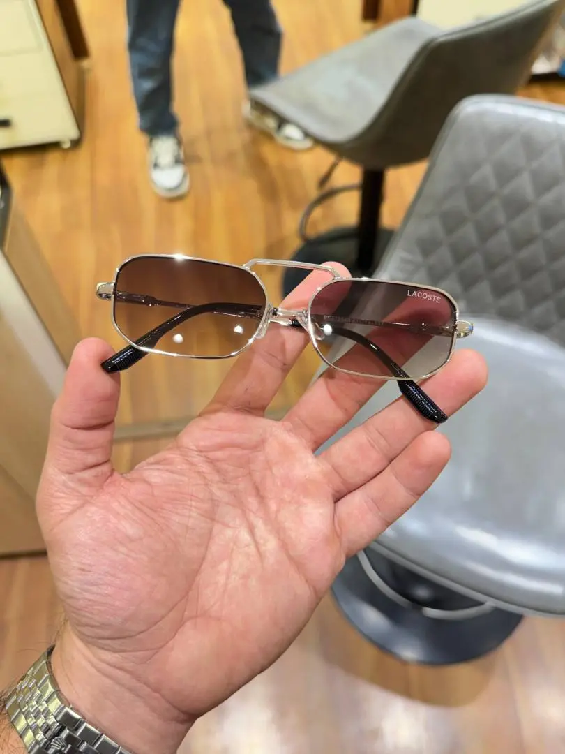 Lacoste 2548 silver brown
